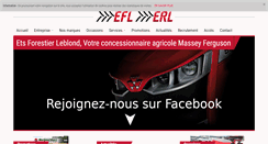 Desktop Screenshot of leblond-agri.fr